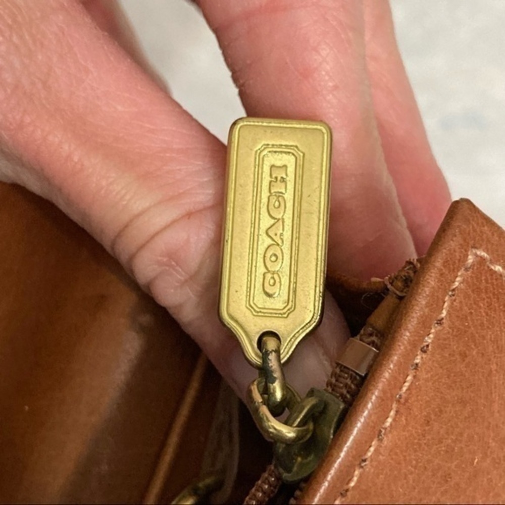 Coach vintage brown Sonoma keyring wallet - Picture 5 of 10